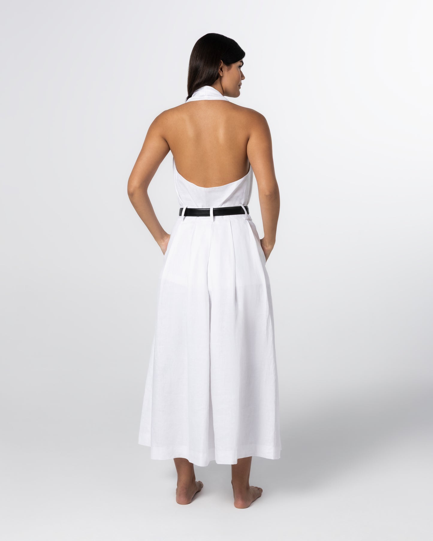 The Tailored Linen Skirt